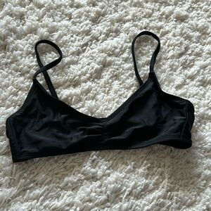 Black bikini top